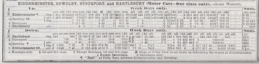 Timetable Kidderminster Bewdley Hartlebury 1922.jpg