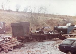 GWR 0-6-0PT 3612 being dismantled at Eardington in 1978-79.jpg