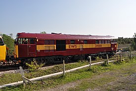 31466 leaving for Gloucester from the Dean Forest Railway.JPG